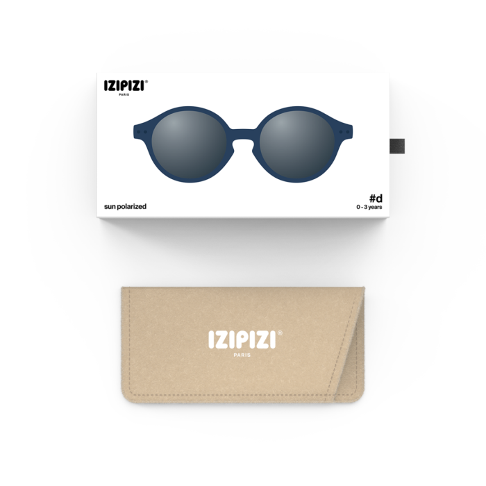 IZIPIZI® Solbriller, Baby 0-3 år #D, Denim Blue