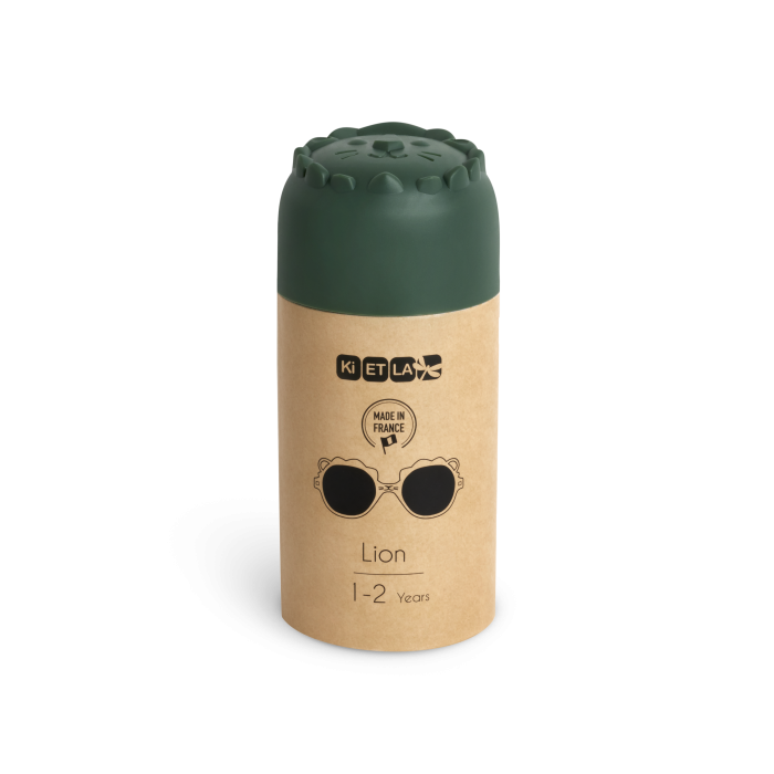 Solbriller, Ki ET LA, 1-2 år, Lion, Green