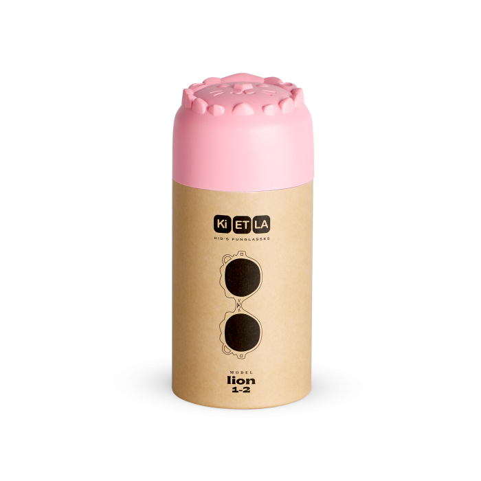 Solbriller, Ki ET LA, 1-2 år, Lion, Bubble Gum