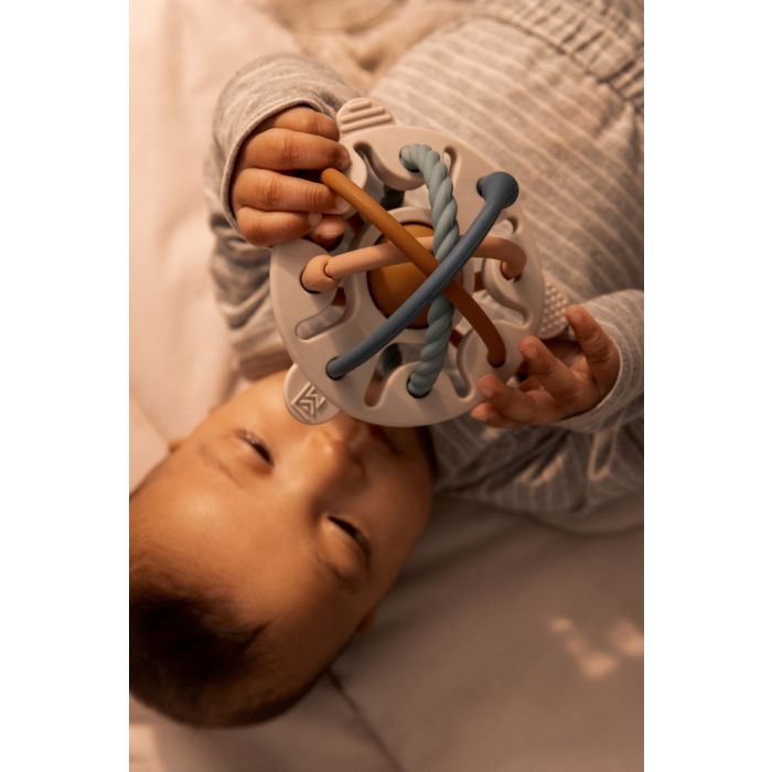Biteleke, Liewood, Hakim Silicone Mix Rattle