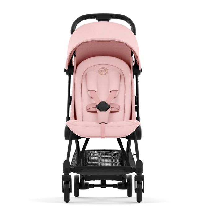 Cybex Coya, Matt Black, Peach Pink, Barnevogn, 2025