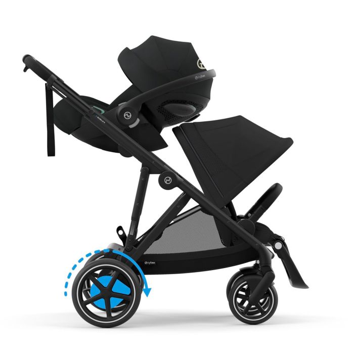 Cybex eGazelle S, BLK, Moon Black, Barnevogn