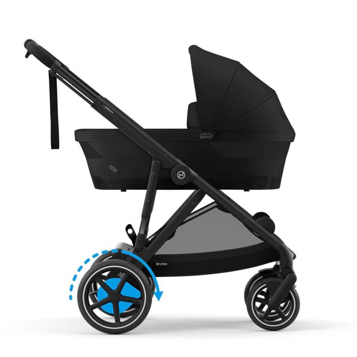 Cybex eGazelle S, BLK, Moon Black, Barnevogn