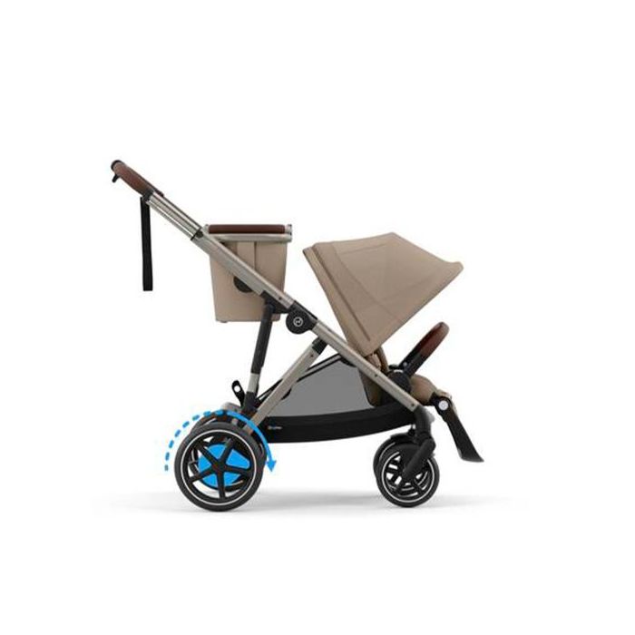 Barnevogn, Cybex, eGazelle S, TPE, Almond Beige