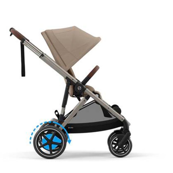 Barnevogn, Cybex, eGazelle S, TPE, Almond Beige