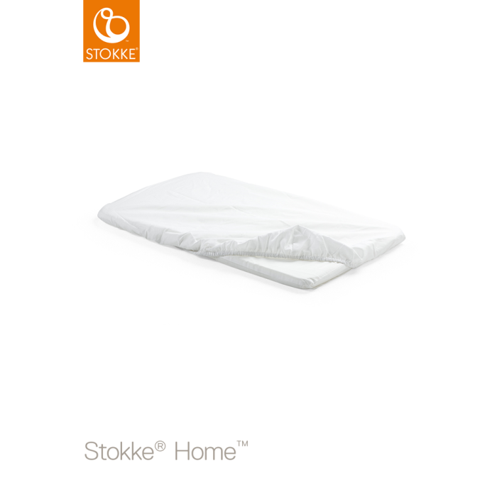 Vuggelaken, Stokke® Home™, Hvit, 69x38 cm, 2pk