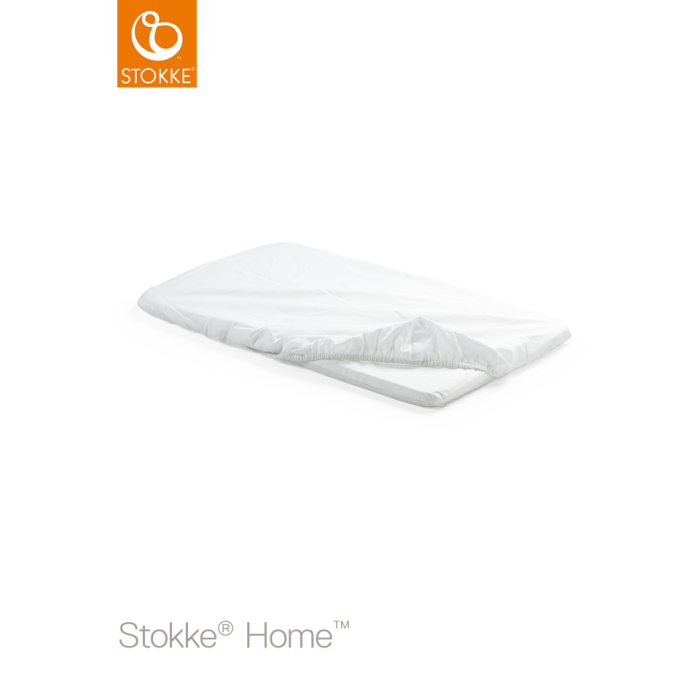 Vuggelaken, Stokke® Home™, Hvit, 69x38 cm, 2pk