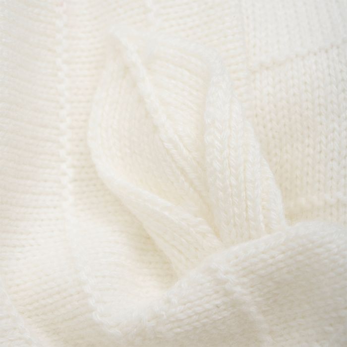 Balaclava Ears Wool, Huttelihut, Off-White