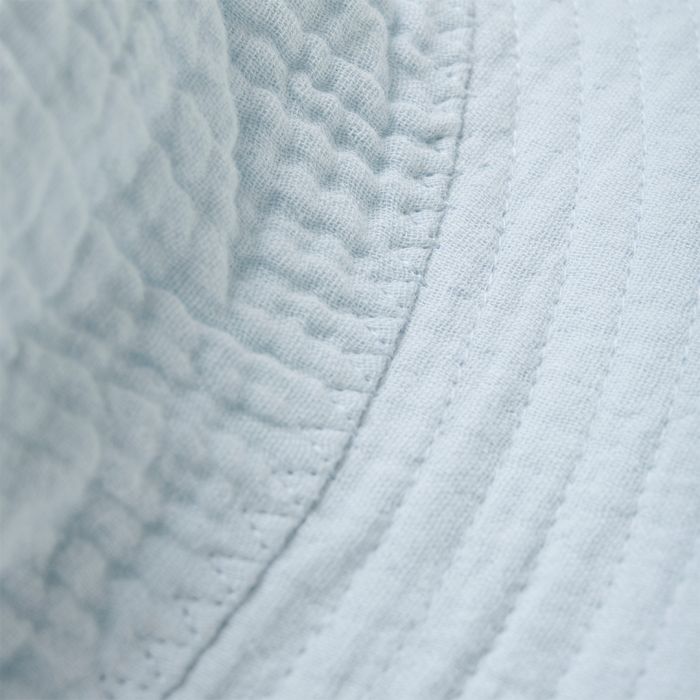 Bøttelue, Huttelihut, Muslin, Celestial Blue