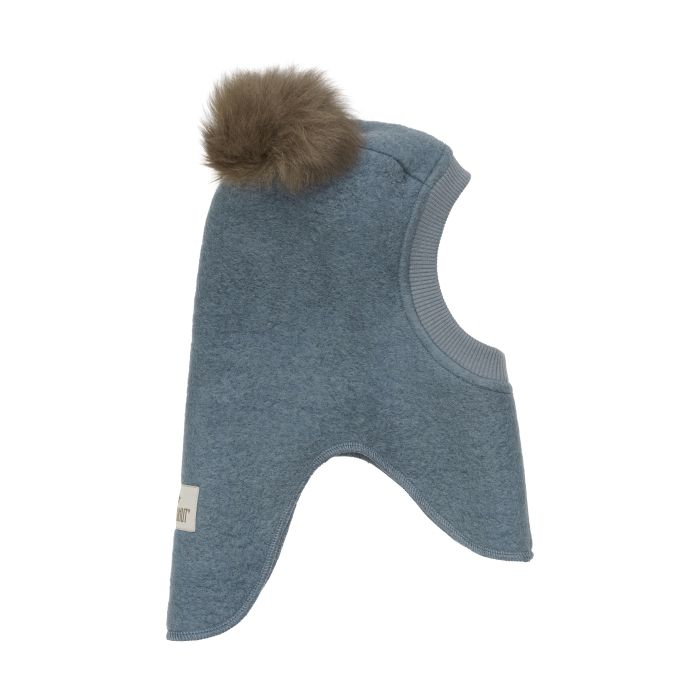 Balaclava, Huttelihut, Wool, PomPoms, Stormy Weather