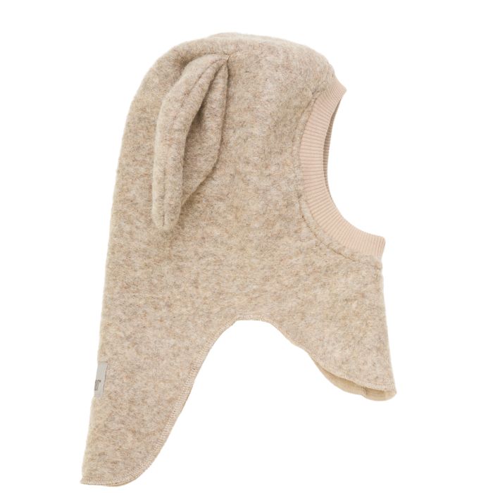 Balaclava, Huttelihut, Ears Wool, Sand Melange