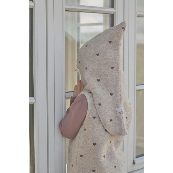 Balaclava, Huttelihut, Wool, Sand Melange