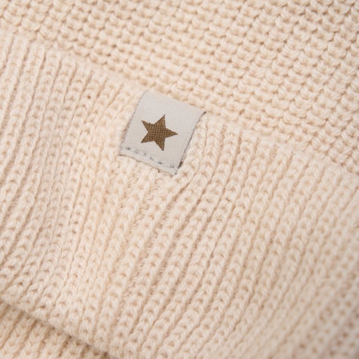 Lue, Huttelihut, Wool Knit, Sand Melange