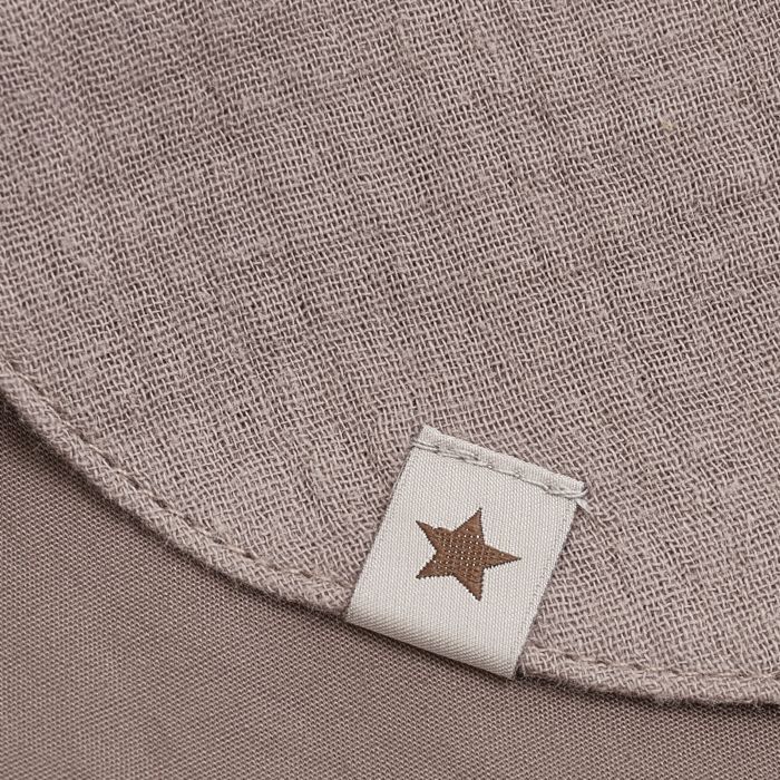 Huttelihut Sommerlue m/ører Muslin, Moon Rock