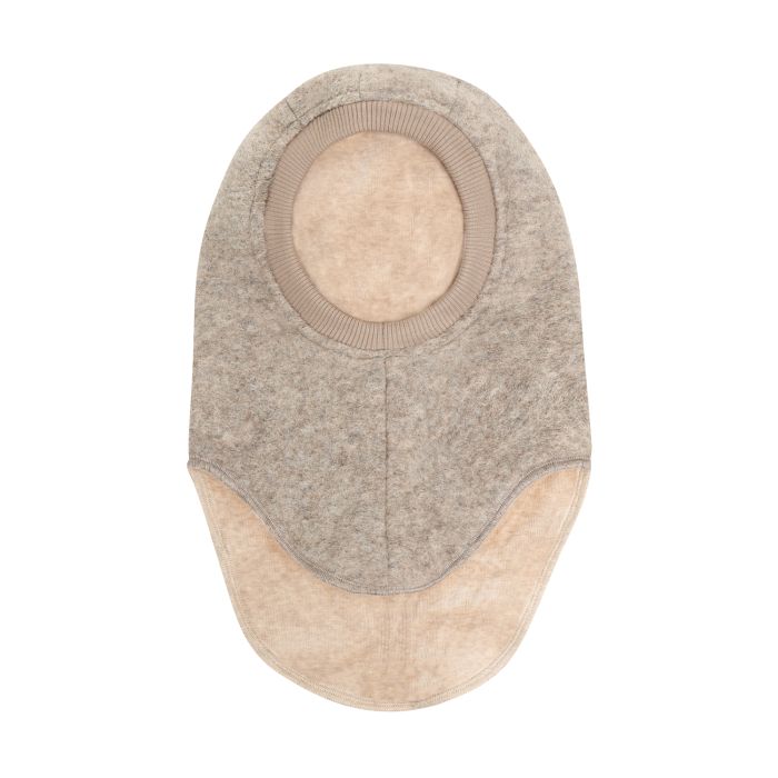 Huttelihut Balaclava Triangles Wool, Camel Melange