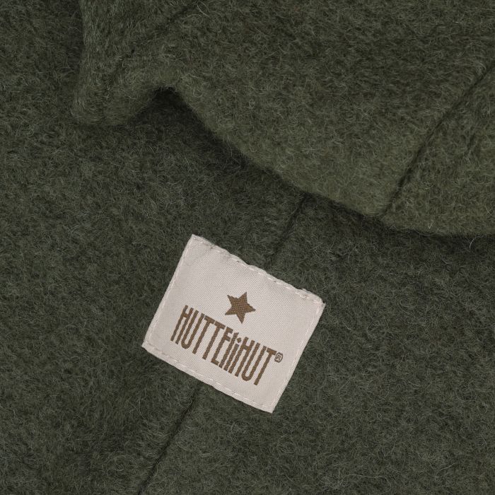 Huttelihut Balaclava Triangles Wool, Beetle