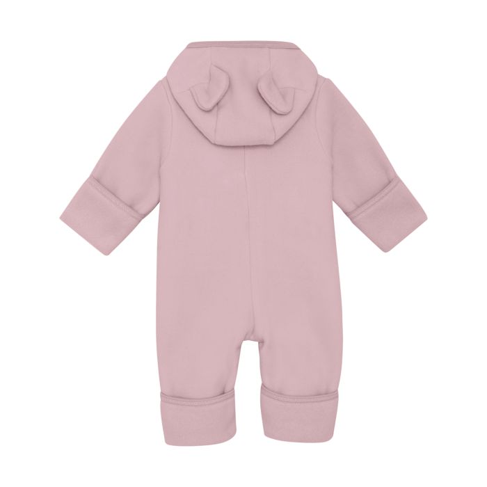 Huttelihut Heldress m/ører, Bomullsfleece, Deauville Mauve