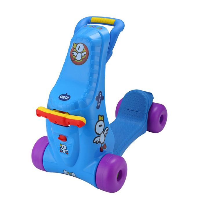 Gåbil/Sparkesykkel, 2i1, Blå