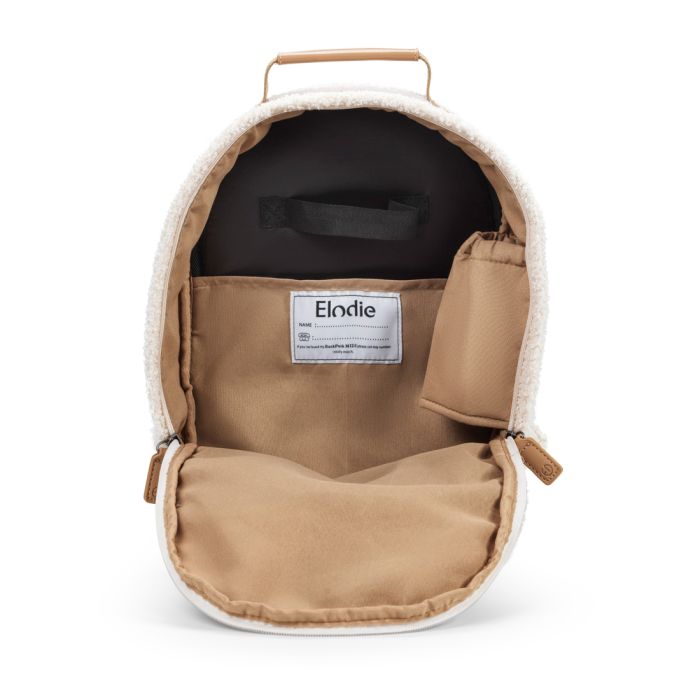 Elodie Ryggsekk MIDI, White Bouclé