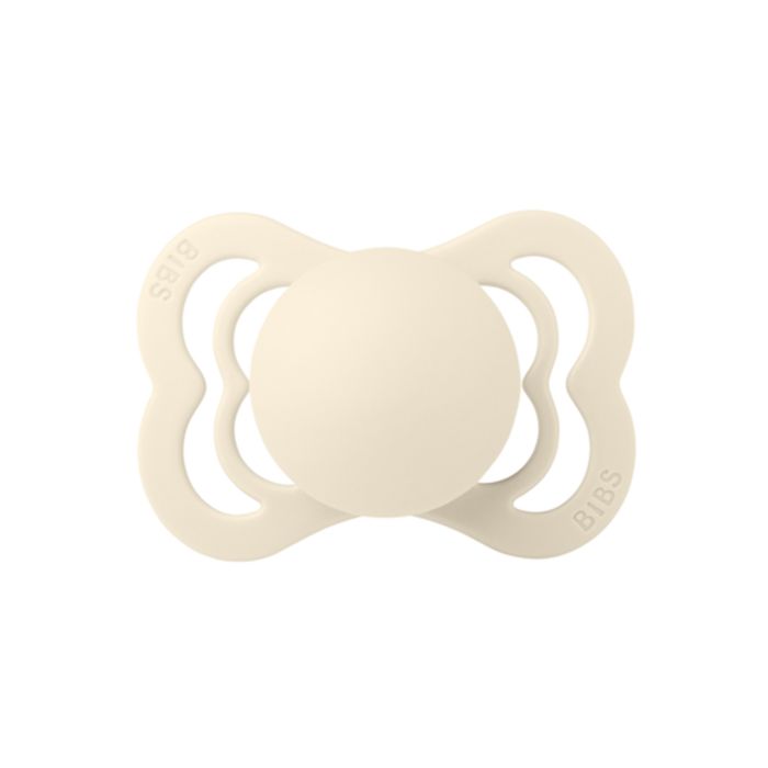 Smokk, BIBS, Try-it Collection, 4 pk Size 1, Ivory