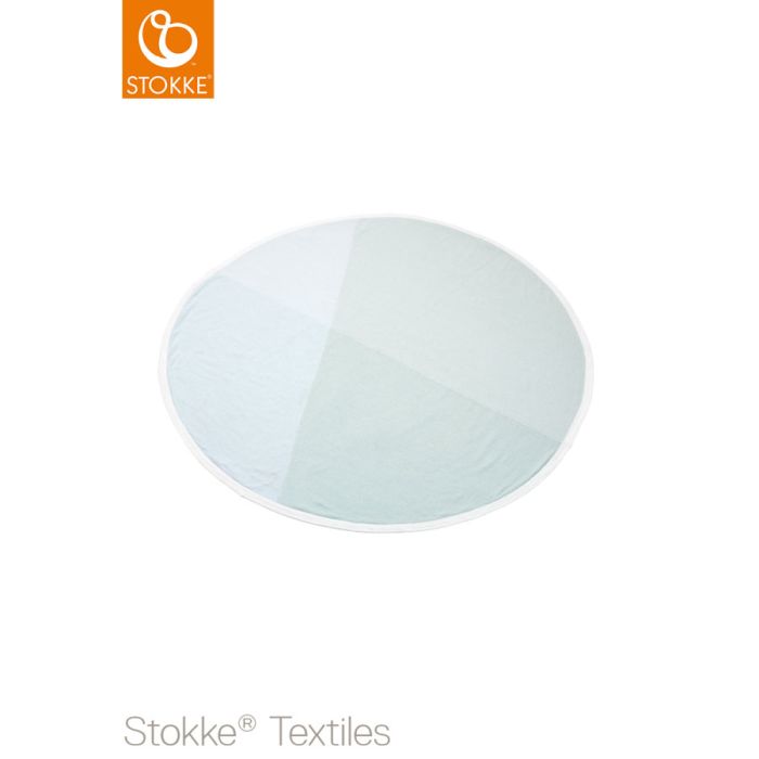 Stokke® pledd i bomullsstrikk, mint