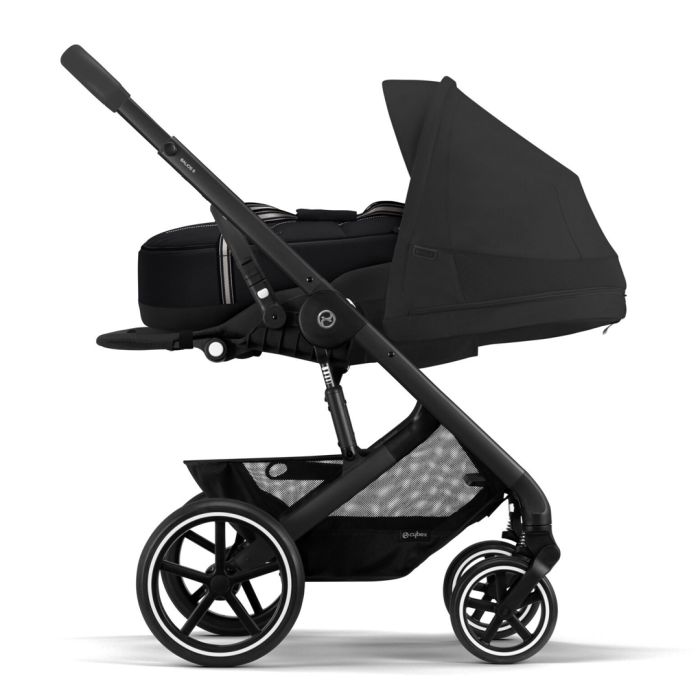 Cybex Balios S Lux, Moon Black, Vogn