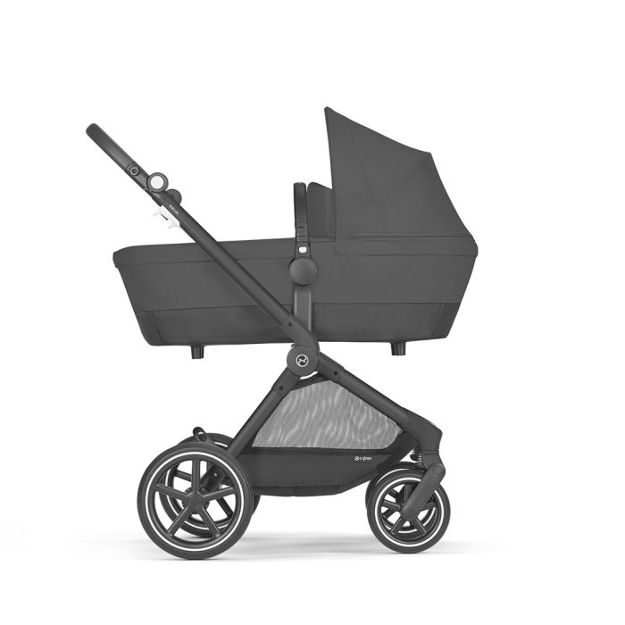 Barnevogn 2-in-1, Cybex, Eos Lux B, Moon Black