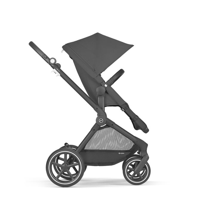 Barnevogn 2-in-1, Cybex, Eos Lux B, Moon Black
