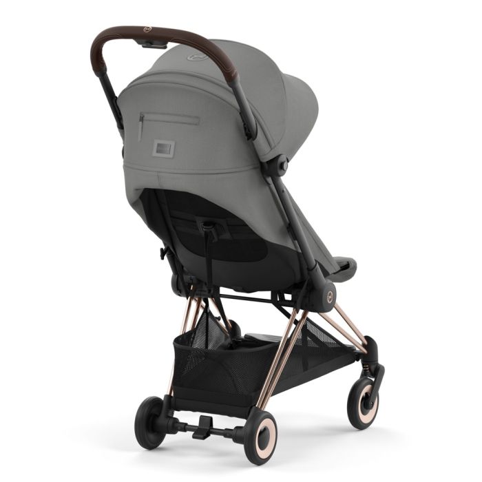 Barnevogn, Cybex, Coya, Rosegold, Mirage Grey/Dark Grey, 2025