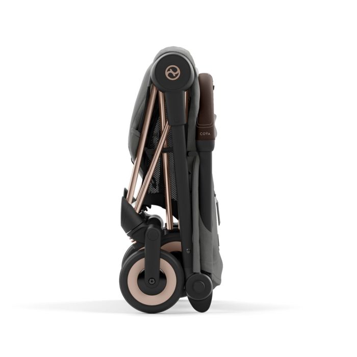 Barnevogn, Cybex, Coya, Rosegold, Mirage Grey/Dark Grey, 2025