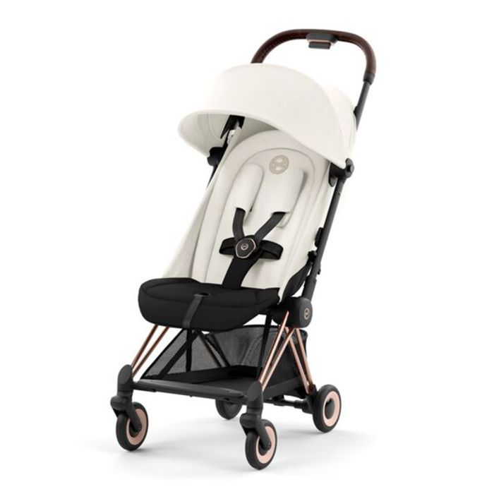 Barnevogn, Cybex, Coya, Rosegold, Off White