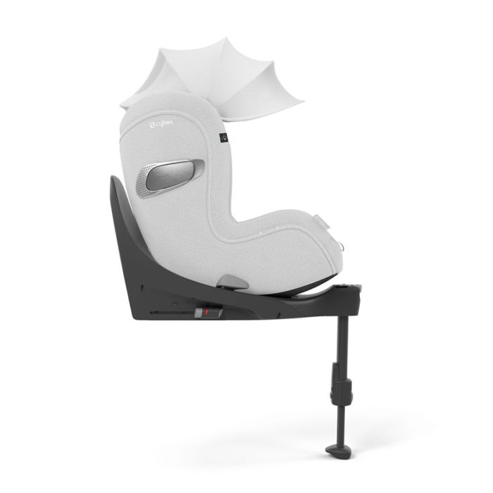 Cybex Sirona T Plus i-Size, Platinium White, Bilstol, Inkl Cybex Base T