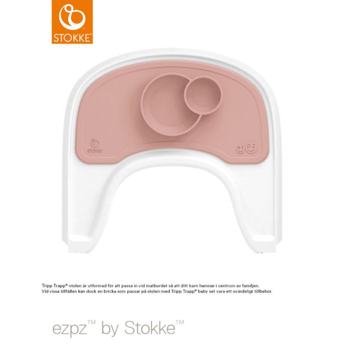 EZPZ by Stokke silikonmatte Stokke tray, Pink
