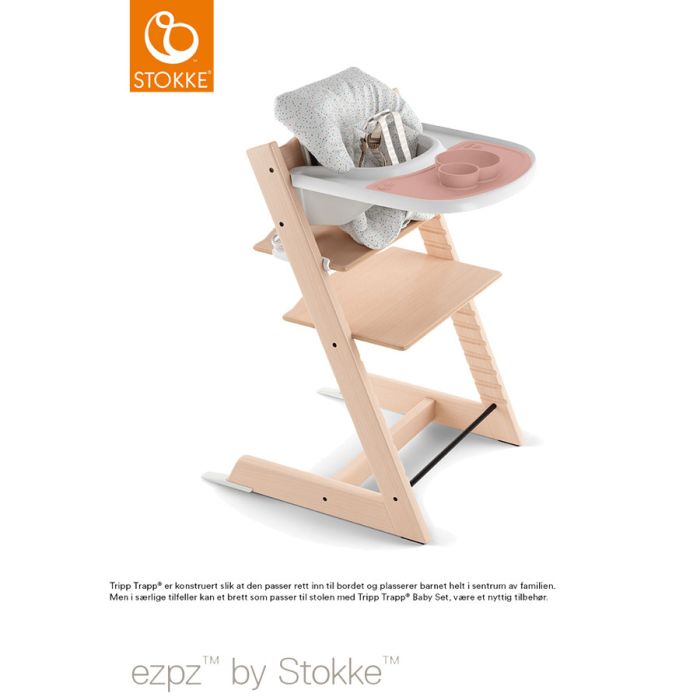 EZPZ by Stokke silikonmatte Stokke tray, Pink