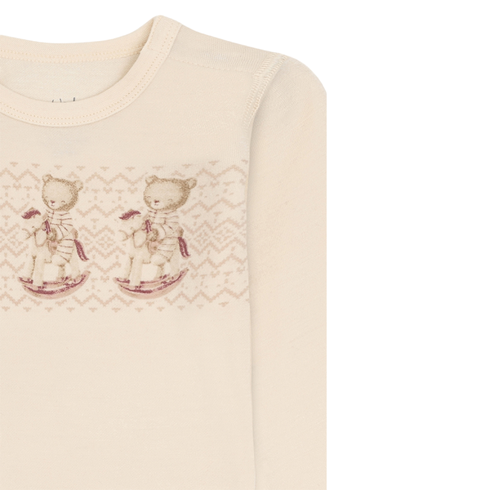 Hust&Claire Ullbody Baloo Teddy, Off White