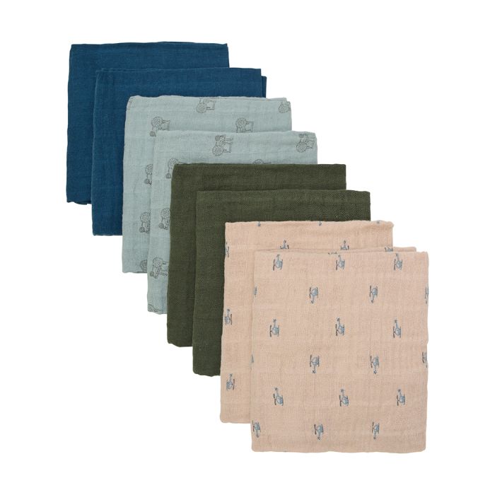 Gassklut, Pippi, Blue Mirage, 8pk