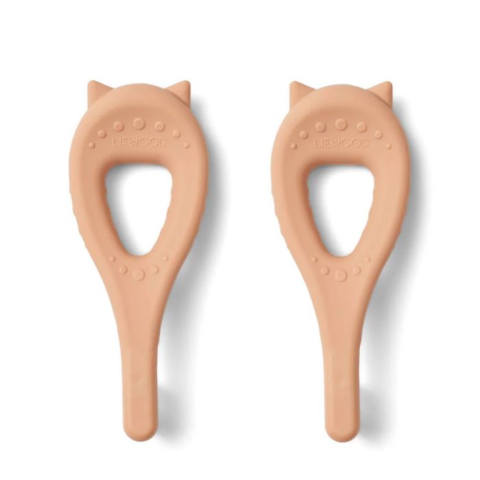 Tannbørste, Liewood,  Janelle Cat, Tuscany Rose 2pk