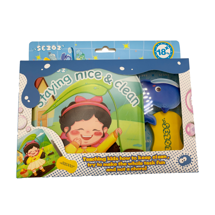 Magni Badebok m/fargelegging, Glade Barn