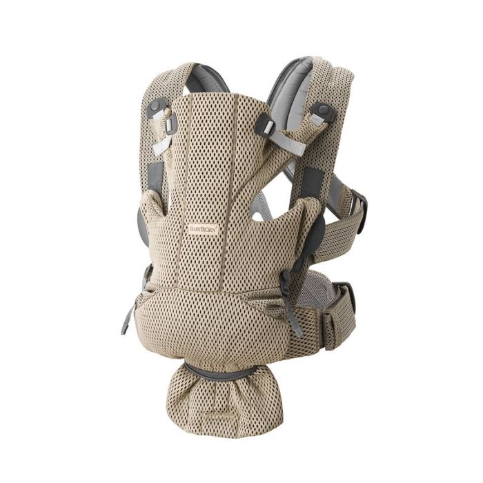 Bæresele, Babybjørn, Move, 3D Mesh, Grå/Beige
