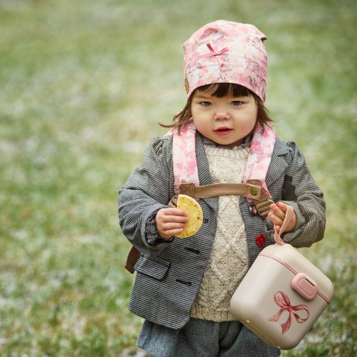 Elodie Lunch & Snack Box, Rosy Bow