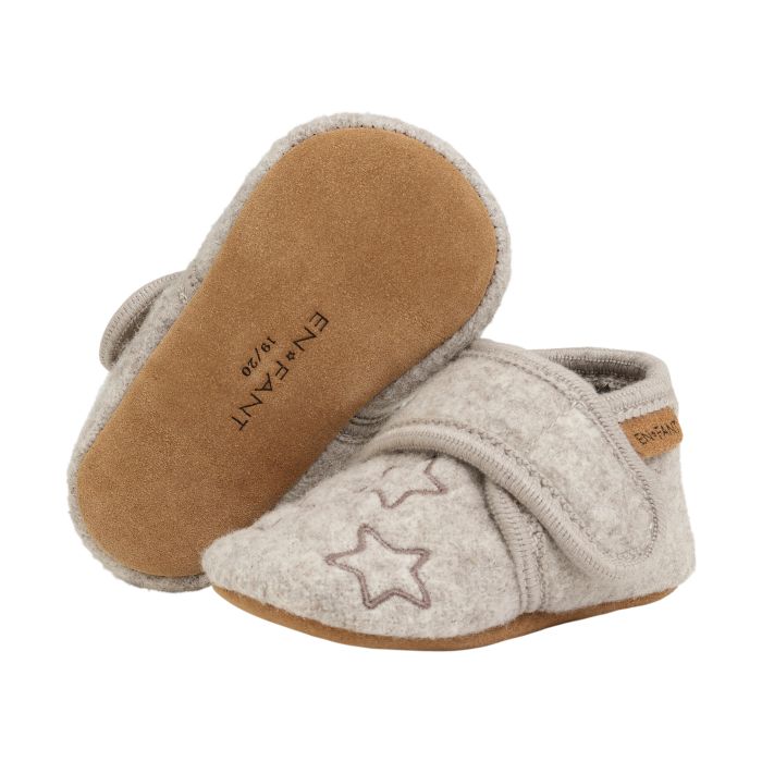 EnFant Ulltøfler m/Broderi, Morel