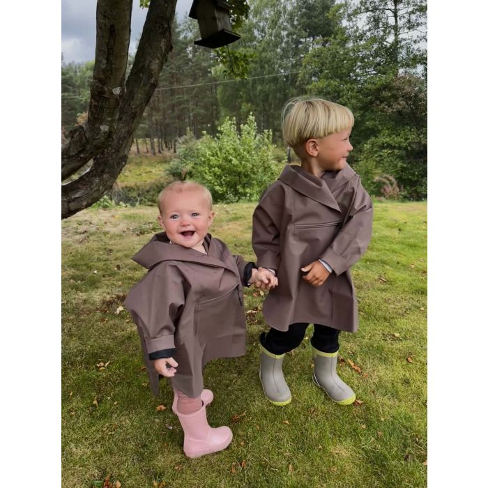 Premium Regnponcho, Milla & Max, Brown