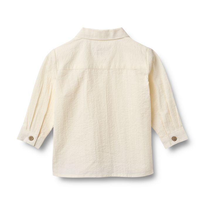 Wheat Skjorte Oscar Ivory / Ivory