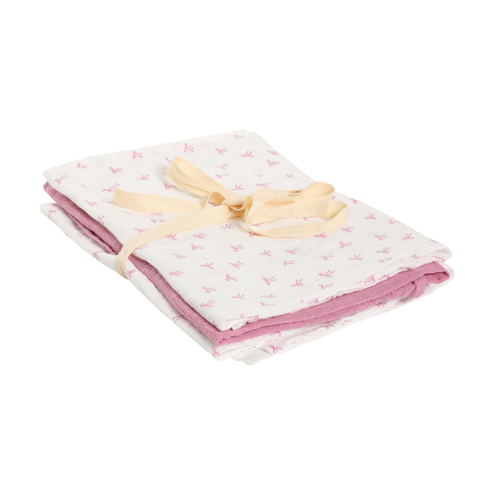 Pippi Gassklut Muslin 3pk, Mauve Orchid
