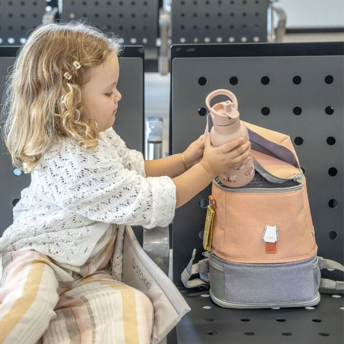 Bedbox+Crew Backpack, JetKids™ by Stokke®, Coral Pink
