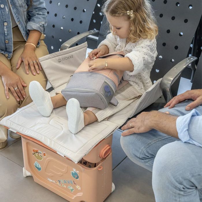 Bedbox+Crew Backpack, JetKids™ by Stokke®, Coral Pink