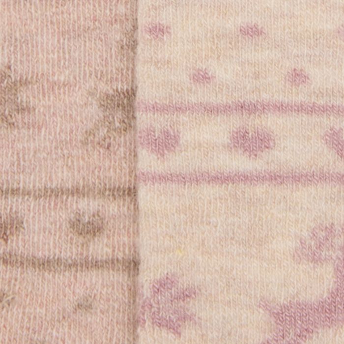 Minymo Ullsokker 2 pk, Lilla Burnished Lilac