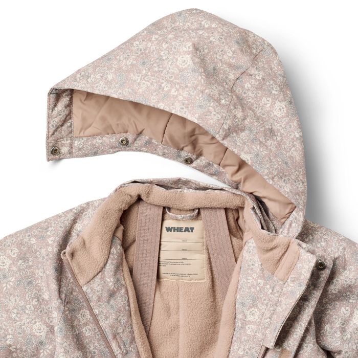 Wheat Vinterdress Miko, Dry Rose Flowers