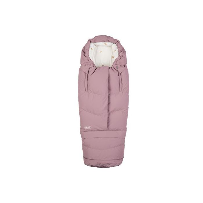 Vognpose, Voksi®, City North, Grape Wings + Lammeskinn til vogn, Natur