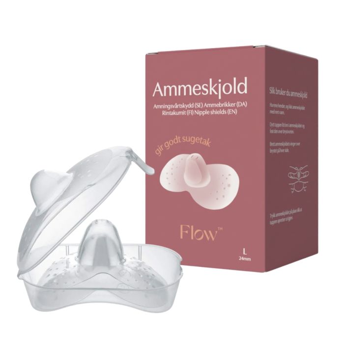 Flow Ammeskjold, Silikon, Str L - 2pk
